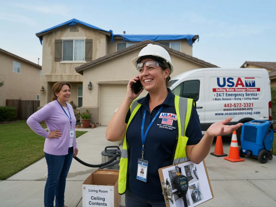 Ceiling Water Damage Restoration La Russell, MO FAQs